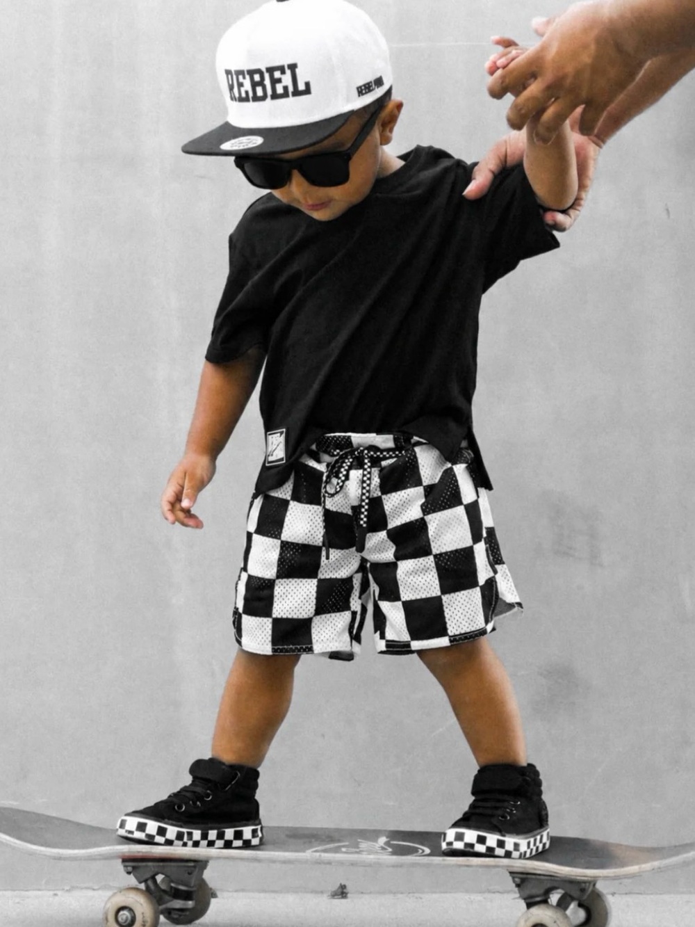 Rebel Bro Mesh Gym Shorts